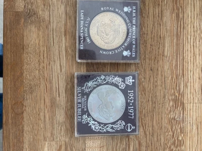 £20 • Buy Comemorative Coins,5 X Crowns.1965,1972,1977,1980 And 1981.