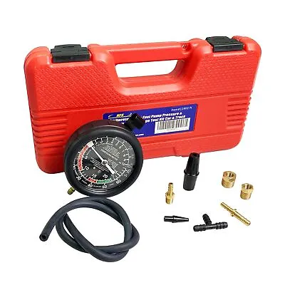 HFS(R) Carburetor Carb Valve Fuel Pump Pressure & Vacuum Tester Gauge Test Kit • $19.20