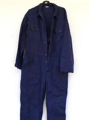 Mechanic Heavy Duty Work   Coveralls Jumpsuit  100 % Cotton  VAN MOER Belgium 56 • $20