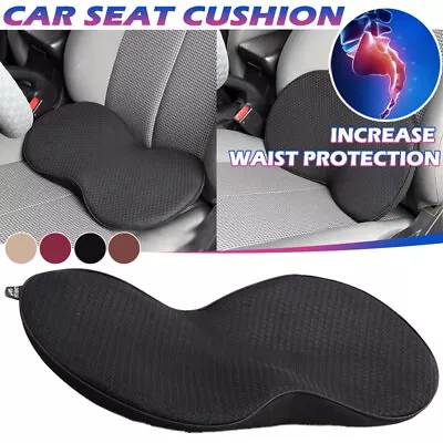 Universal Car Seat Cushion Memory Foam Anti-Slip Pad Driver's Seat Booster Pad • £12.88