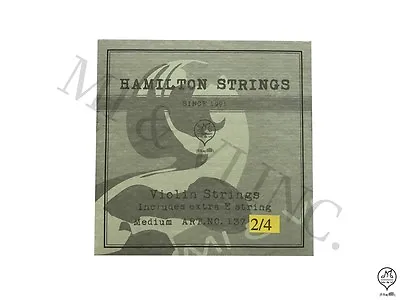 MI&VI Violin Strings Set 1/2 – Medium Germany Steel CoreExtra E String • $11.99