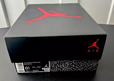 Nike Air Jordan 3 Retro “SHOE BOX ONLY* W/ Tissue & Jumpman Sticker SDM0967 140 • $20