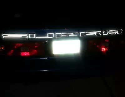 New 1984-1986 MK II Toyota Supra REFLECTIVE Rear Billboard Decal A60 Turbo • $94.03