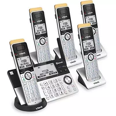 VTech Cordless Phone Answering Machine Bluetooth 5 Handset Super Long Range • $86.42