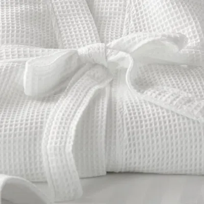 Unisex Hotel Spa Waffle Bath Robe 100% Cotton Nightwear Dressing Gown Bathrobes. • £16.99