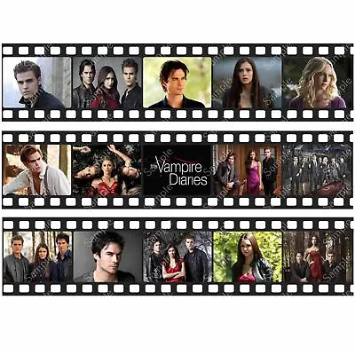 Vampire Diaries Film Reel Strip Edible Cake Topper • £5.95