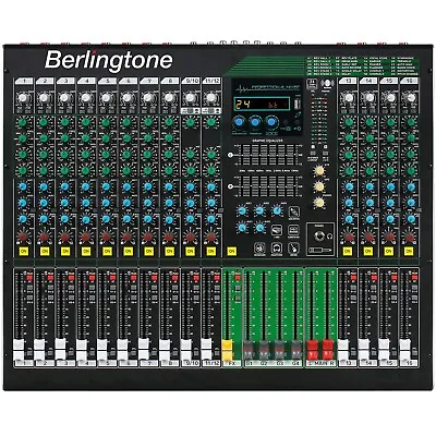 Berlingtone BR-216MX16-Channel Professional Bluetooth Audio Mixer 24 DSP Effs • $389