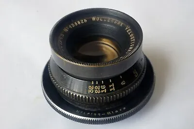 Wollensak Velostigmat Focus Serial II 90mm F4.5 Lens Kilfitt Eisre Helical Focus • $195