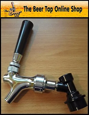 Cornelius Beer Tap Faucet With Ball Lock Disconnect For Corny Kegs. Home Brew • £28.99