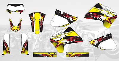 Am0349 Mx Motocross Graphics Decals Stickers For Suzuki Rmx125 Rmx250 1993-1995 • $89