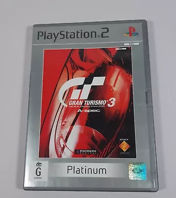 Gran Turismo 3 A-spec Sony Playstation 2 Game PAL PS2 • $6.86