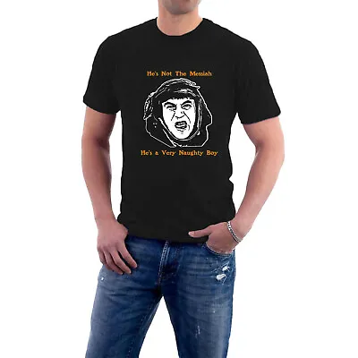 He's Not The Messiah Very Naughty Boy T-shirt Life Of Brian Mrs Cohen Sillytees • £14