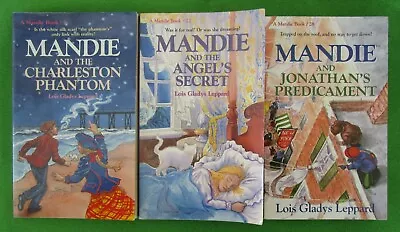 Lot 3 Pb Mandie Series By Lois Gladys Leppard:charleston Phantom;angel's Secret+ • $7.99