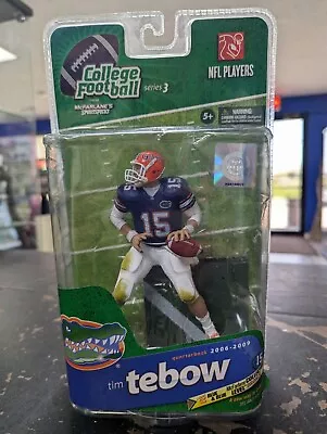 TIM TEBOW McFarlane Gators Blue Pants College Football #15 Figure Sportspick NFL • $24.98