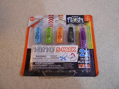 Hex Bug Nano Flash Drive 5-pack Micro Robotic Creatures BRAND NEW SEALED • $20.99