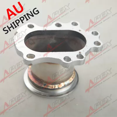 T25 T28 GT25 GT28  To 2.5  63mm V-band Clamp Flange Turbo Down Pipe Adapter • $42