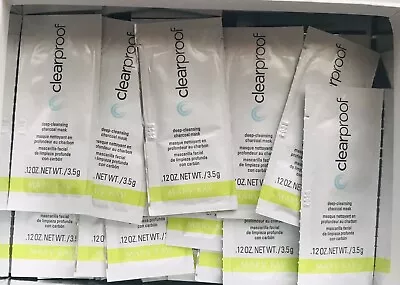 Huge Lot Of 42 New Mary Kay Clear Proof Deep Cleansing Charcoal Mask Samples • $18.85