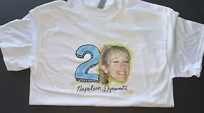 Napoleon Dynamite 20th Anniversary Collectible T-shirt Summer Wheatly • £24.08