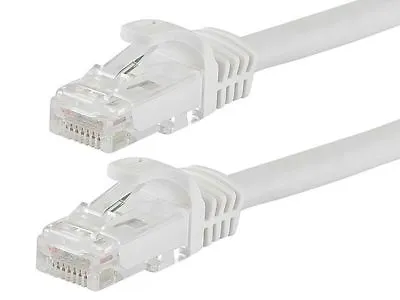 3FT CAT6 Cable Ethernet Lan Network CAT 6 RJ45 Patch Cord Internet White US • $3.49