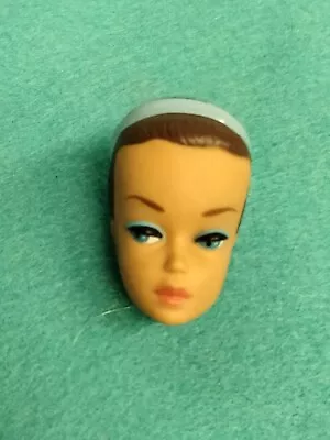 Vintage 1963 Barbie 💙Fashion Queen Head W/Original Blue Headband💙 (Green Ear) • $19.99