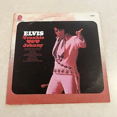 Elvis Presley Vinyl ACL7007A Frankie And Johnny Record Album Vintage FAST SHIP • $5.37