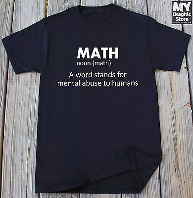 Math T-shirt Funny Math Shirt Christmas Gift Mathematics Shirt Teacher T-shirt • $19.99