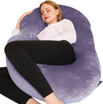 $36.08 • Buy Pregnancy Pillows, C Shaped Full Body Pillow For 55 Inch Maternity Pregnant Wome