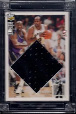 Jersey Fusion Moses Malone Jumbo Swatch Jersey 3/10 Spurs • $29.99