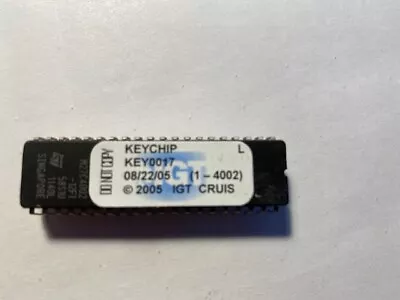 IGT S2000 Key Chip KEY0017 - OEM ORIGINAL • $18.95