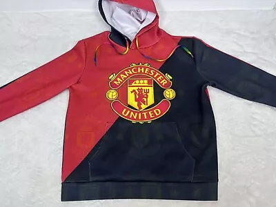 Manchester United Soccer Men's Large Pullover Hoodie Sweatshirt Red Colorway • $29.97