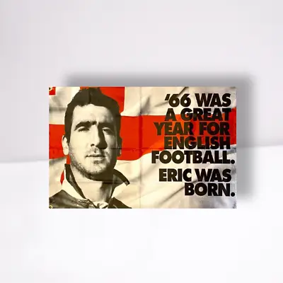 Manchester United Eric Cantona  1966 Was A Great Year  Flag (3ft X 2ft) • $13.68