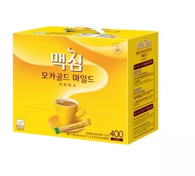 Maxim Mocha Gold Mild Korea Instant Coffee Mix 20/50/100/400 Sticks  • $175.99