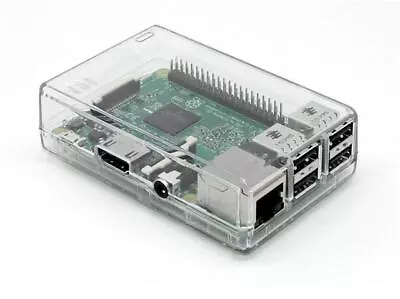 Clear Closed Case For Raspberry Pi 3 Model  B+ Perfect For XBMC Users • £3.19