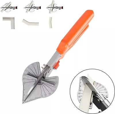 Multi Angle Miter Shear Cutter Adjustable At 45 To 135 Degree Molding Trim Tool • £8.95