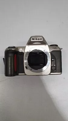 Nikon F65 Film Camera Body Only Silver Not Working For Parts • $15.95