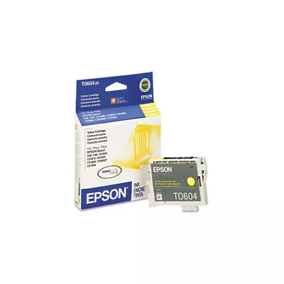 GENUINE Epson C88 CX4800 Yellow Ink Cartridge T0604 New • $3.97