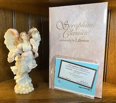 VTG Seraphim Classics Annabella Announcement Joy Angel Roman #78086 Figurine (C) • $29.99