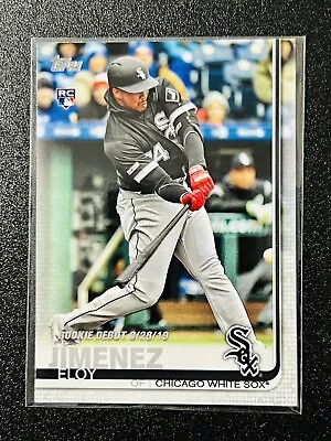 Eloy Jimenez 2019 Topps Update Series Rookie Debut Card #US243 Sharp & Clean RC • $2.65