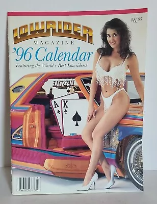 Vintage Lowrider Magazine 1996 96 Calendar RARE HTF • $59