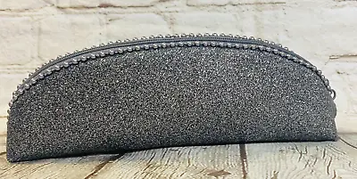 MAC Cosmetic Bag Cameo Zipper Tag EMPTY Grey - NEW • $28.88