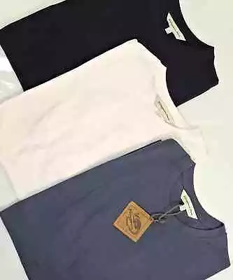 Kangaroo Poo T Shirt 3pc Set Mens Small Crew Neck Short Sleeves White Black Blue • £10.99