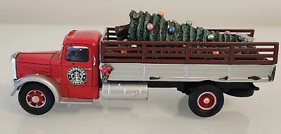 CORGI 2003 STARBUCKS Holiday 1940s MACK LJ Delivery Truck 1/50 FREE SHIPPING • $39.60