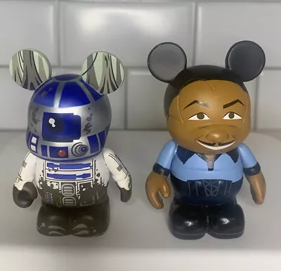 Disney Vinylmation 3  Star Wars R2-D2 Mud & Lando Calrissian Empire Strikes Back • $25