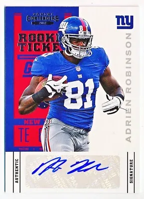 2012 Contenders Playoff Ticket Variation Insert Autograph Auto SP Rc - You Pick • $4.49