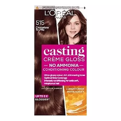 L'Oreal Casting Creme Gloss Semi-Permanent Hair Colour 515 Chocolate Truffle • £12.90