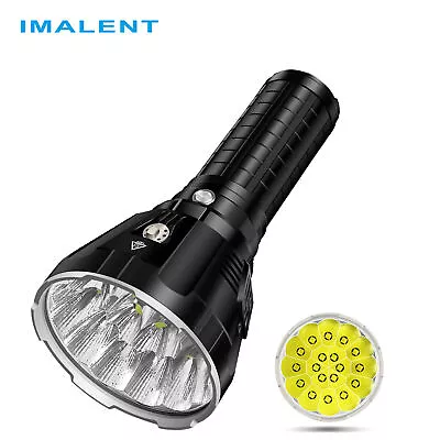 IMALENT MS18 Brightest Flashlight 100000 Lumens Powerf Torch With OLED Display • $470.99