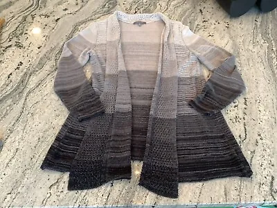 $14.99 • Buy Daisy Fuentes Gray Ombre Cardigan Sweater XL