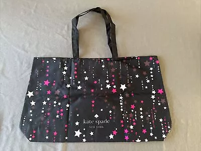 NWT Kate Spade Polyester Star Zip Pouch Black Multi • $17