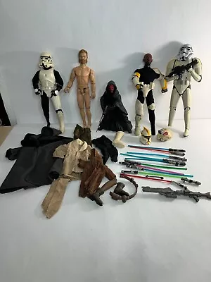 Vintage Hasbro Star Wars Lot 12  Inch Figures • $60