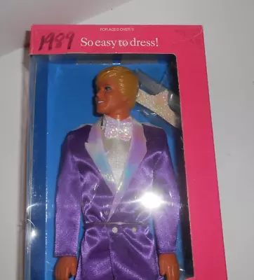 My First Ken Easy To Dress 1989 NIB Purple Tux 9940 Mattel • $24.95